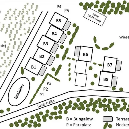 Semesterbostad Ferienhaus Bergstrasse 6 *